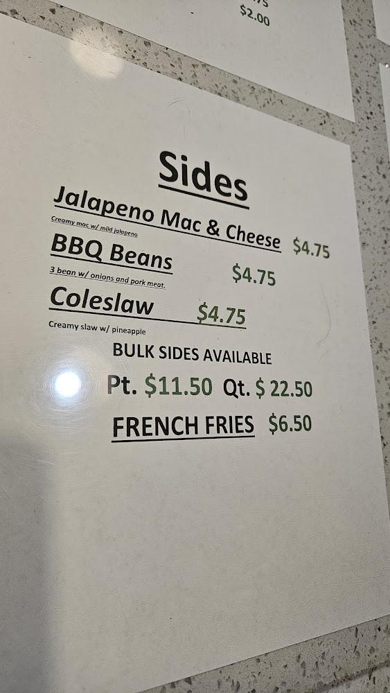Smokin' J's Barbecue Menu image 4
